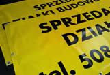 Banery działki budowlane
