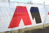 Baner siatkowy logo