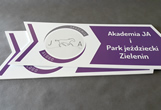 Znak drogowy strzałka PCV